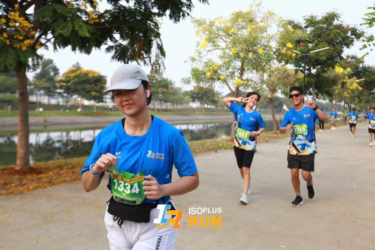 Race photo from ISOPlus Run 2024 Jakarta