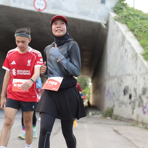 Race photo from KEDIRI HALF MARATHON 2026