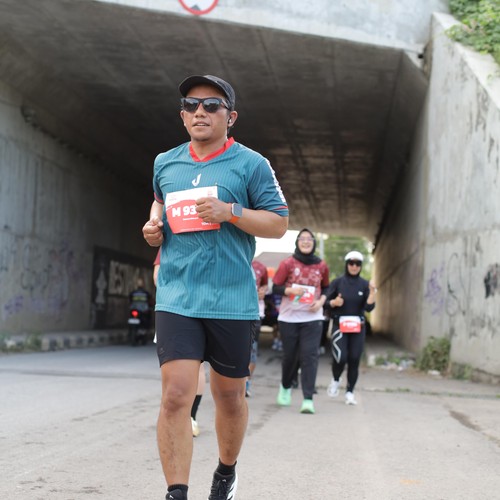 Race photo from KEDIRI HALF MARATHON 2026