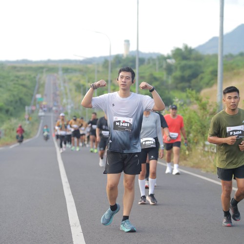 Race photo from KEDIRI HALF MARATHON 2026