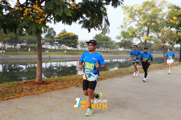 Race photo from ISOPlus Run 2024 Jakarta