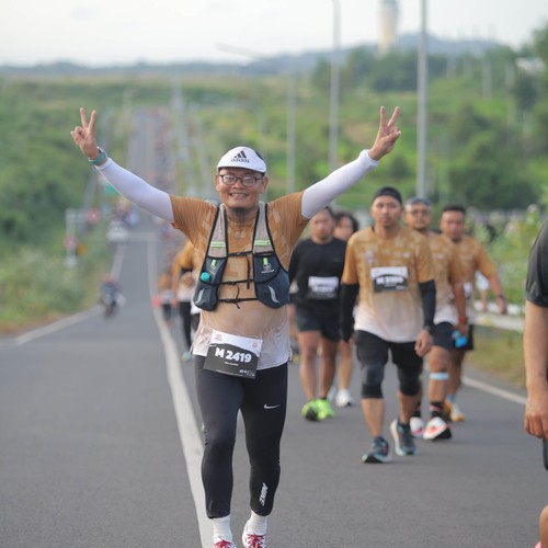Race photo from KEDIRI HALF MARATHON 2026