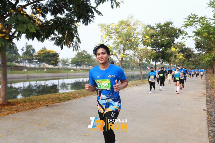 Race photo from ISOPlus Run 2024 Jakarta