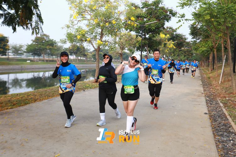 Race photo from ISOPlus Run 2024 Jakarta