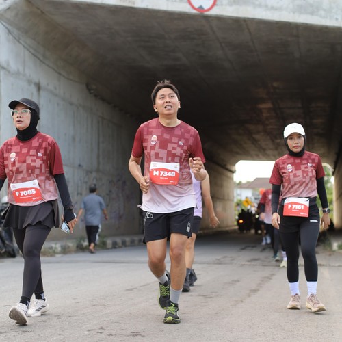 Race photo from KEDIRI HALF MARATHON 2026