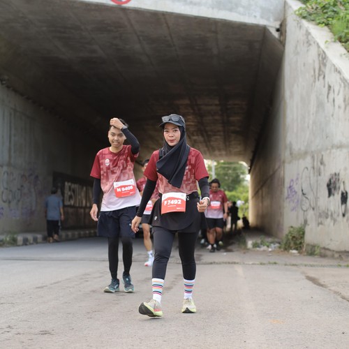 Race photo from KEDIRI HALF MARATHON 2026