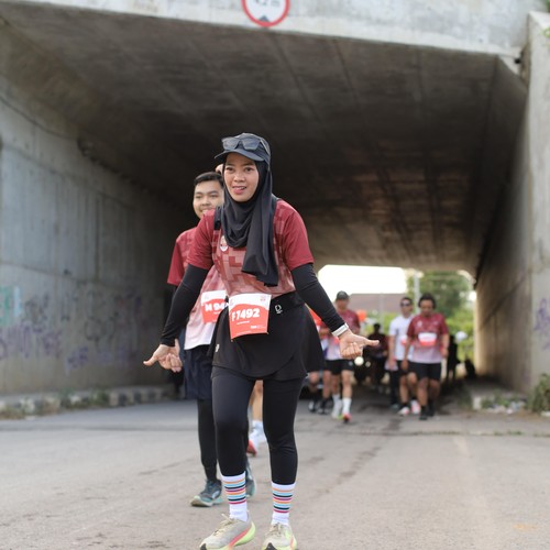 Race photo from KEDIRI HALF MARATHON 2026