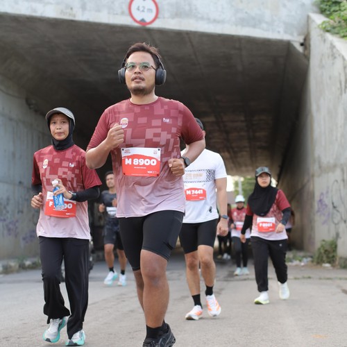 Race photo from KEDIRI HALF MARATHON 2026