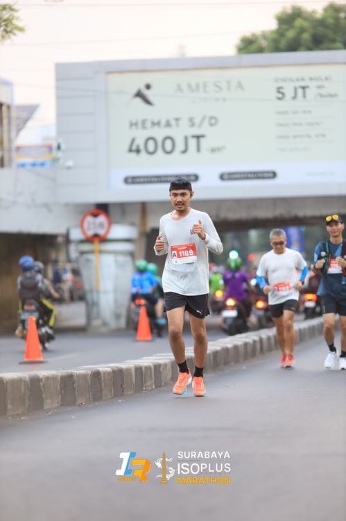 Race photo from SURABAYA ISOPLUS MARATHON 2025