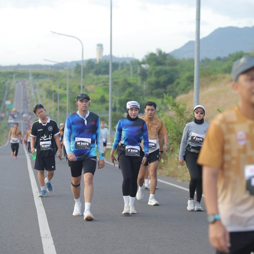 Race photo from KEDIRI HALF MARATHON 2026