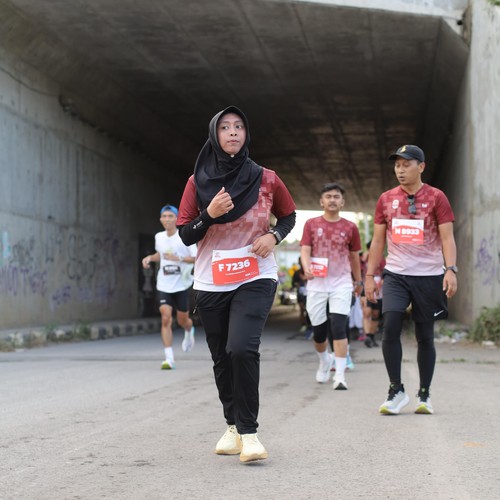Race photo from KEDIRI HALF MARATHON 2026