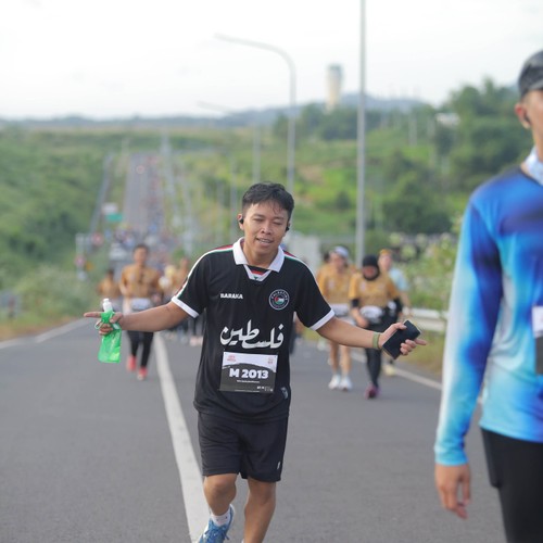 Race photo from KEDIRI HALF MARATHON 2026