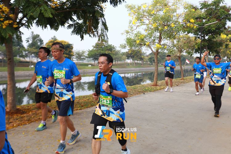 Race photo from ISOPlus Run 2024 Jakarta