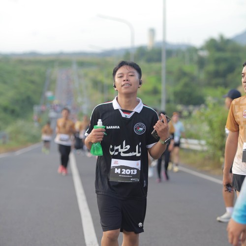 Race photo from KEDIRI HALF MARATHON 2026