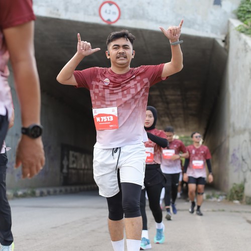 Race photo from KEDIRI HALF MARATHON 2026