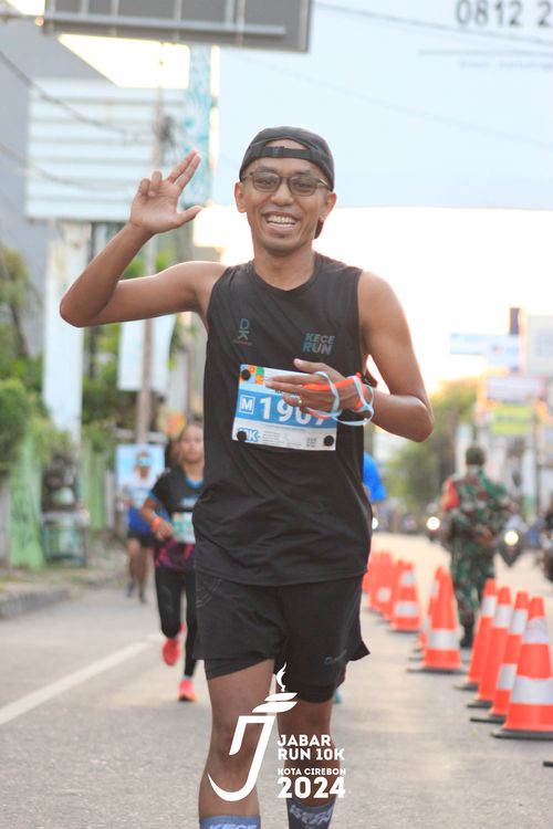 Race photo from Jabar Run 10K 2024