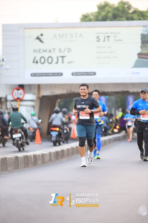 Race photo from SURABAYA ISOPLUS MARATHON 2025