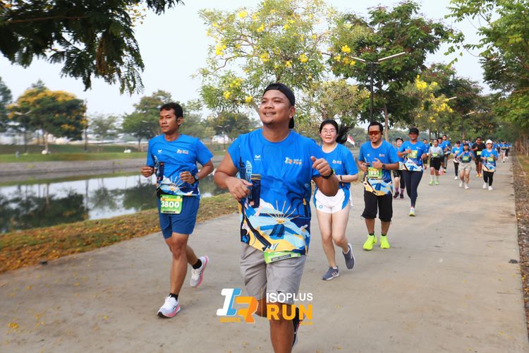 Race photo from ISOPlus Run 2024 Jakarta