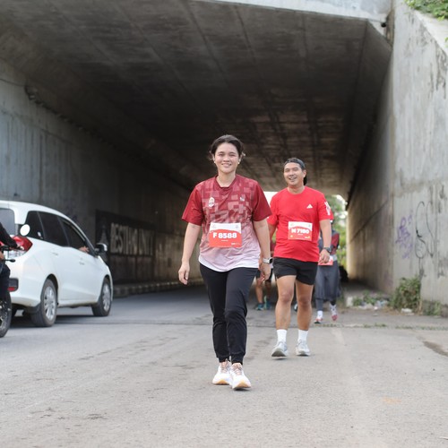 Race photo from KEDIRI HALF MARATHON 2026