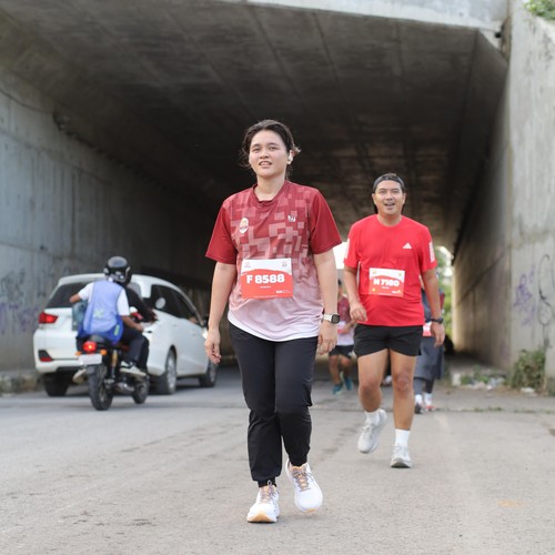 Race photo from KEDIRI HALF MARATHON 2026