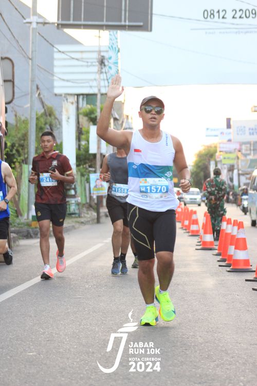 Race photo from Jabar Run 10K 2024