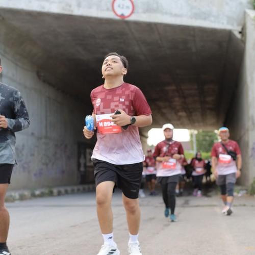 Race photo from KEDIRI HALF MARATHON 2026