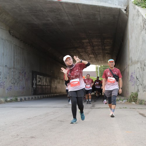 Race photo from KEDIRI HALF MARATHON 2026