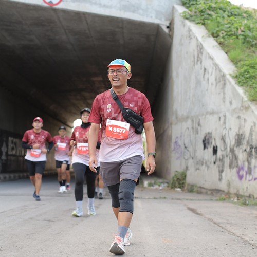 Race photo from KEDIRI HALF MARATHON 2026