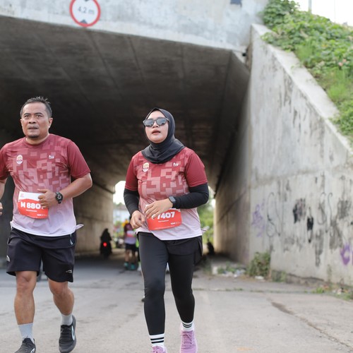 Race photo from KEDIRI HALF MARATHON 2026