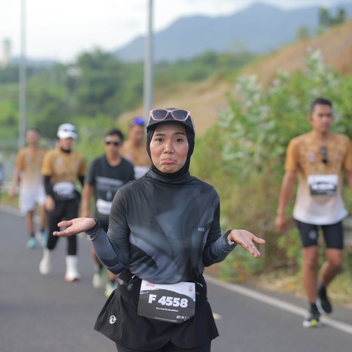 Race photo from KEDIRI HALF MARATHON 2026
