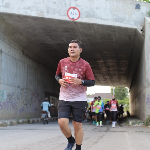 Race photo from KEDIRI HALF MARATHON 2026