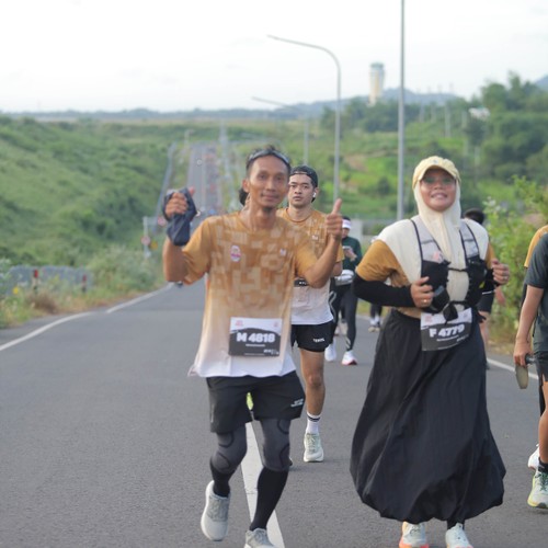 Race photo from KEDIRI HALF MARATHON 2026
