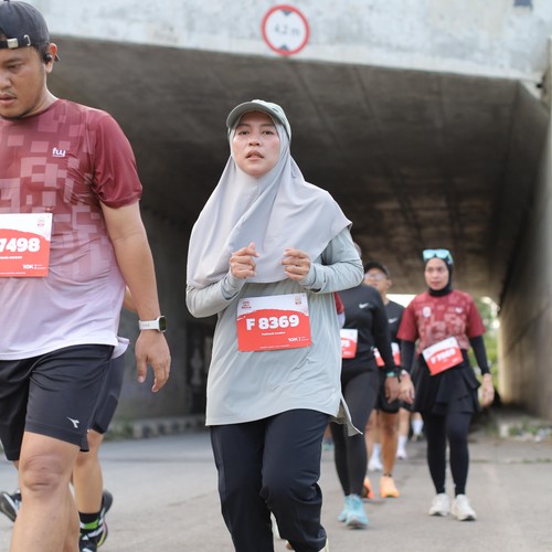 Race photo from KEDIRI HALF MARATHON 2026
