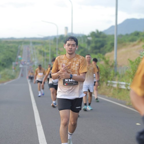 Race photo from KEDIRI HALF MARATHON 2026