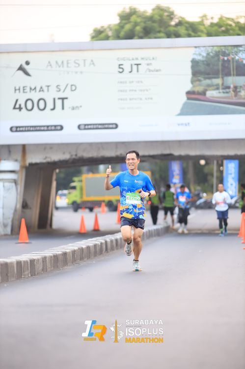 Race photo from SURABAYA ISOPLUS MARATHON 2025