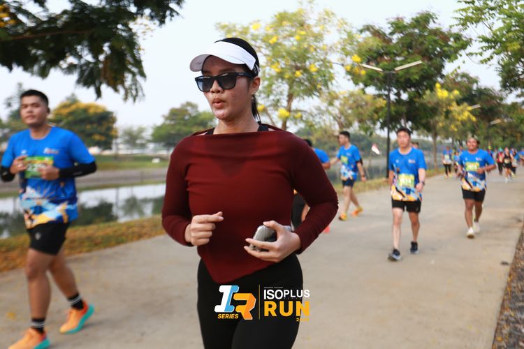 Race photo from ISOPlus Run 2024 Jakarta