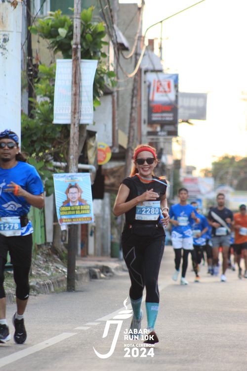 Race photo from Jabar Run 10K 2024