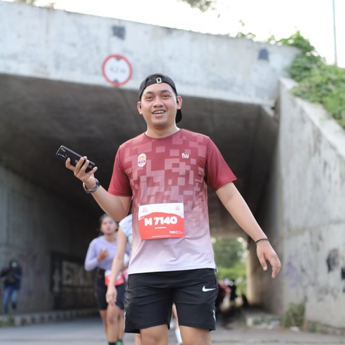Race photo from KEDIRI HALF MARATHON 2026