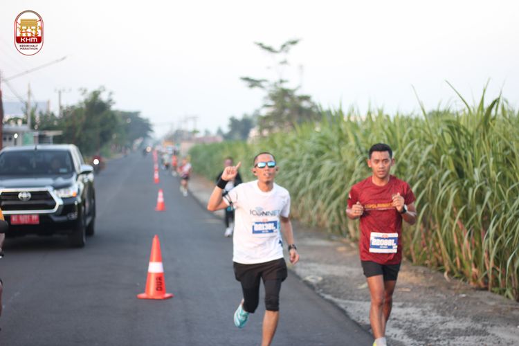 Race photo from Kediri Half Marathon 2024