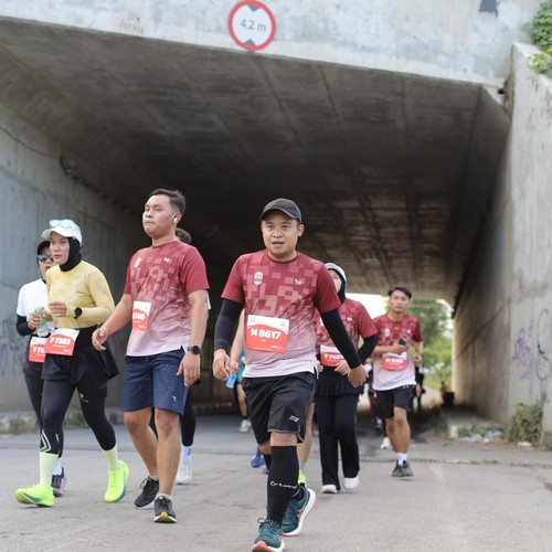 Race photo from KEDIRI HALF MARATHON 2026