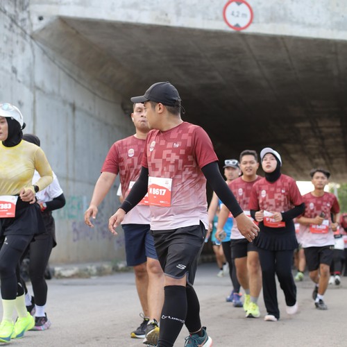 Race photo from KEDIRI HALF MARATHON 2026