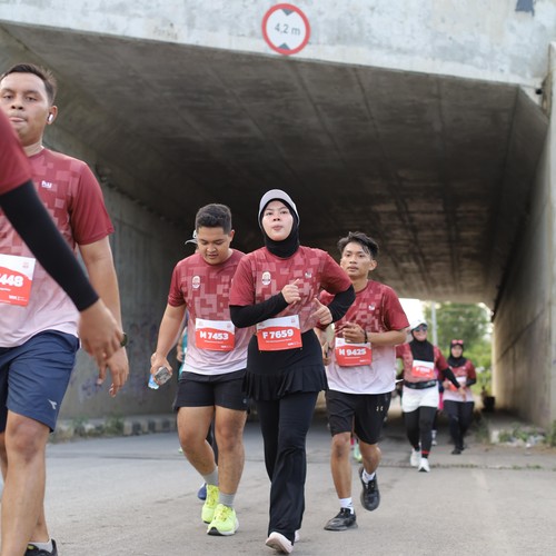 Race photo from KEDIRI HALF MARATHON 2026