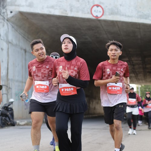 Race photo from KEDIRI HALF MARATHON 2026