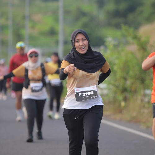 Race photo from KEDIRI HALF MARATHON 2026