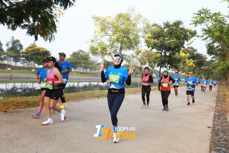 Race photo from ISOPlus Run 2024 Jakarta
