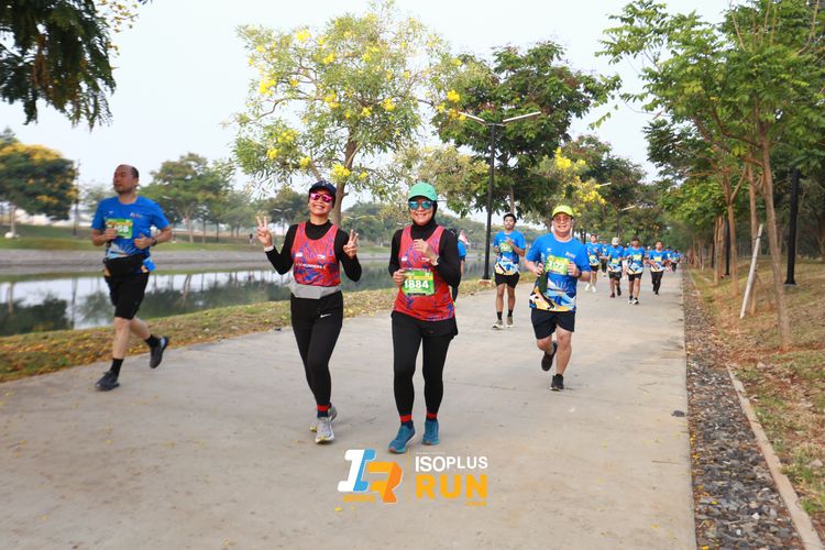 Race photo from ISOPlus Run 2024 Jakarta