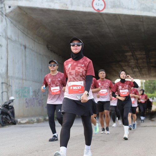 Race photo from KEDIRI HALF MARATHON 2026