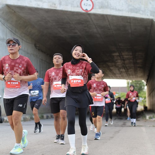 Race photo from KEDIRI HALF MARATHON 2026