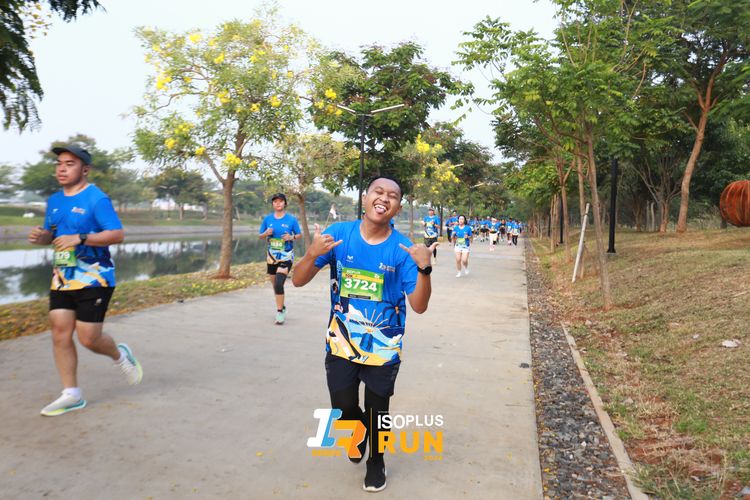 Race photo from ISOPlus Run 2024 Jakarta