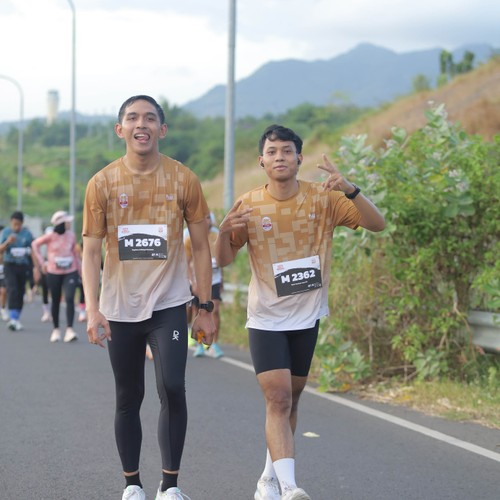 Race photo from KEDIRI HALF MARATHON 2026